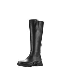Gabor, Damen, Stiefel Blockabsatz, Langschaftstiefel mit Innenrei&szlig;verschluss, schwarz, 39, Stiefel mit zus&auml;tzlichem Rei&szlig;verschluss hinten f&uuml;r mehr 