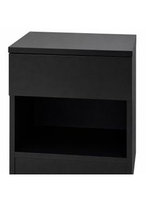 Table de chevet avec compartiment secret Divit NT40 chevet verrouillable serrure table d'appoint bois DPLC1