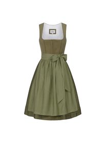 N&uuml;bler N&uuml;bler, Damen, Dirndl &raquo;Dirndl midi Luise&laquo;, Gr&uuml;n, 40 - EURO, FESTLICHES DAMEN DIRNDL - Hochwertige Frauen Trachten Bekleidung mit eckigem Ausschnitt, 