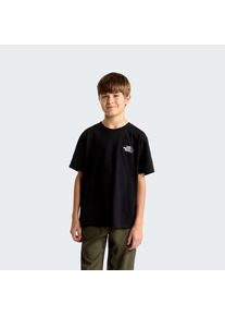 The North Face, Unisex, T-Shirt &raquo;TEEN ALIEN RELAXED SS TEE - GRAPHIC&laquo; f&uuml;r Jugendliche, sportlicher Stil, Kurzarmdesign, Rundhalsausschnitt, TNF BLACK,