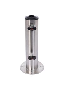 Doppler Standrohr, Edelstahlfarben, Metall, 34 cm, Sonnenschutz, Sonnenschirmst&auml;nder