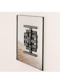 Support Mural TV Orientable Inclinable Divit TH15 Support Mural T&eacute;l&eacute;viseur Fixation T&eacute;l&eacute;viseur Full Motion jusqu'&agrave; 90 pouces noir