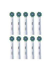 Oral-B, Zahnb&uuml;rstenkopf, Pro CrossAction 10er Aufsteckb&uuml;rsten (10x)
