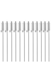Gardebruk Tuinfakkel 12 stuks RVS 115cm