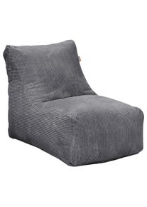 M&Ouml;BELIX M&ouml;belix , Grau , Textil , 320 l , F&uuml;llung: recyceltes Polystyrol (Eps) , 70x70x100 cm , Indoor ,
