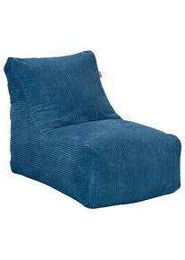 M&Ouml;BELIX M&ouml;belix , Dunkelblau , Textil , 320 l , F&uuml;llung: recyceltes Polystyrol (Eps) , 70x70x100 cm , Indoor ,