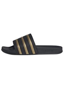 adidas originals Damer Pantoletter 'Adilette' guld / sort St&oslash;rrelse 47/47.5
