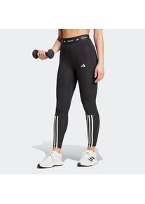 adidas Performance Trainingstights &raquo;TECHFIT 3-STREIFEN 7/8-LEGGINGS&laquo; mit Climacool Technologie, in 7/8-L&auml;nge, eng anliegende Passform schwarz, Gr&ouml;&szlig;e M