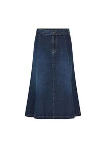 GOLDNER Jeansrock &raquo;Kurzgr&ouml;&szlig;e Bequemer Denim-Rock mit Formbund&laquo; Leicht ausgestellt f&uuml;r sch&ouml;nen Schwung blau, Gr&ouml;&szlig;e 21