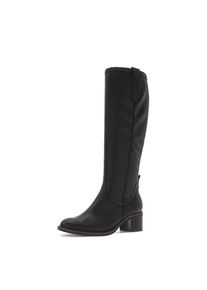 Gabor Stiefel Blockabsatz, Langschaftstiefel in Schuhweite G (= weit) schwarz, Gr&ouml;&szlig;e 38,5