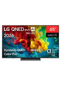 LG 65QNED83B6A (65", QNED83B, Mini-LED, QNED, 4K, 2026), TV, Schwarz