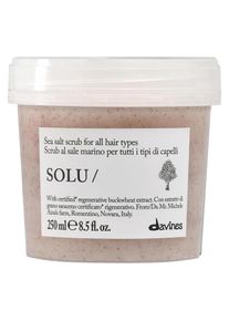 Davines, Kopfhautpflege, Solu Sea Salt Scrub 250ml 85 Fl Oz Detoxifying Exfoliant For Scalp (250 ml)