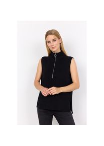 soyaconcept Pullunder &raquo;SC-JULIA 8&laquo; Materialmix schwarz, Gr&ouml;&szlig;e S