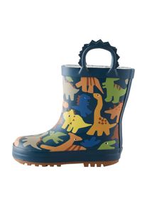 next Bottes en caoutchouc 'Warm Lined' Gar&ccedil;ons bleu / bleu marine / jaune / orange taille 24