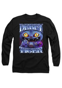 K-Pop Demon Hunters Unisex T-shirt met lange mouwen voor volwassenen (Zwart)