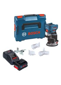 Bosch Professional, Fr&auml;se, Bosch GKF 18V-8 Professional Akku Kantenfr&auml;se 18 V 8,0 mm Brushless + 1x ProCORE Akku 5,5 Ah + (Kantenfr&auml;se)
