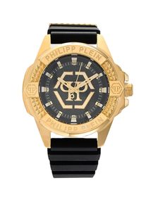 Philipp Plein M&auml;n Analog klocka guld / svart Storlek One Size