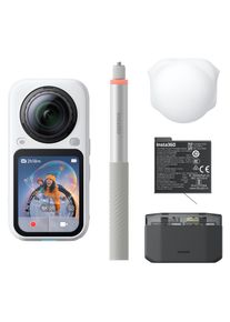 Insta360 X6 Essentials Bundle (50p, Bluetooth, WLAN), Action Cam, Weiss