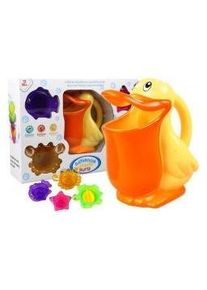 Lean Toys Pelikan Badespielzeug-Tierformen