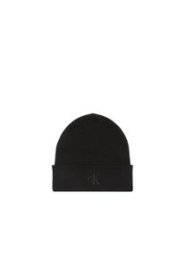 Calvin Klein Strickm&uuml;tze &raquo;CK FINE RIB BEANIE&laquo; mit Markenlogo