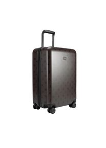 JOOP! Hartschalen-Trolley JOOP "decoro volare trolleycase vz 4w", Damen, Gr. B/H/T: 38,9cm x 55,5cm x 22,5cm 38 l, braun, Polycarbonat, Basic, Koffer Hartschalen-Trolley, Hartschalen-Koffer mit 4 Rollen