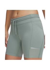 Under Armour Dames Launch Bermuda Compressie Shorts (Groen)