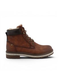 Mustang herencognac bruine nepleren winterveteraarsjes - M0091001