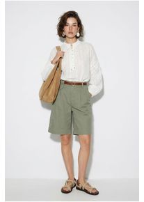 Hoogwaardige Tailleshorts met Ceintuur