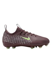 Nike Mercurial voetbalschoenen voor kinderen (firm ground) (Pruim/zilver)