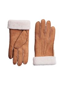 next Damer Fingerhandsker brun / offwhite St&oslash;rrelse XXL/XXXL