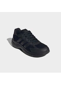 Sneaker adidas Sportswear "ECLYPTIX BASE", Damen, Gr. 43, schwarz (core schwarz, core schwarz, core schwarz), Synthetik, Textil, Schuhe Sneaker, inspiriert vom Design des adistar control