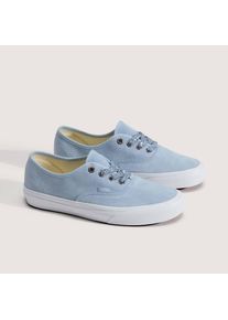 Sneaker Vans "Authentic", Damen, Gr. 42, h41, shine lace soft slate blau, wei&szlig;, Leder, Schuhe Sneaker