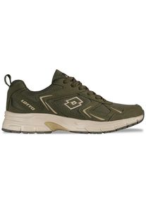 Sneaker Lotto, Herren, Gr. 39, gr&uuml;n (olive, taupe), Kunstfaser, Synthetik, Mesh, mehrfarbig, Schuhe Sneaker, - auch in Kindergr&ouml;&szlig;en erh&auml;ltlich