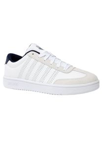 Sneaker K-Swiss "COURT OPEN TTOE", Herren, Gr. 40, wei&szlig;, indigo, Synthetik, Schuhe Sneaker