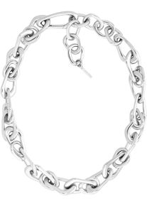 Gliederkette Calvin Klein "CK STATEMENT LINKS", silber (edelstahlfarben), Halsketten, Damen, Edelstahl, L: 40,5 B: 12mm, Gliederkette, B:12mm