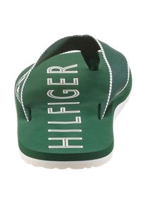 Tommy Hilfiger Zehentrenner &raquo;SPORTY HILFIGER BEACH SANDAL&laquo; Sommerschuh, Strandschuh mit Kontrastbes&auml;tzen