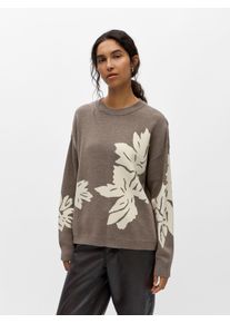 Object Pul&oacute;ver 'OBJRAY' Női kr&eacute;m / brok&aacute;t , M&eacute;ret XS