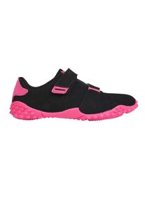 Lonsdale Kinderen Fulham Leren Sneakers (Zwart/Cerise)