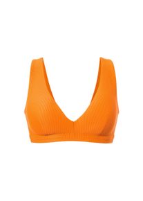 Tchibo - Női bikinifelső, struktur&aacute;lt, narancss&aacute;rga