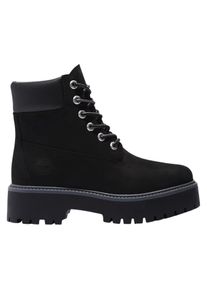 Timberland, Damen, Boots + Stiefel, Women's Stone Street 6 Inch Lace Up, Schwarz, (36.5)