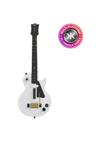 CRKD Gibson Les Paul Alpine White Pro Edition Guitar Controller (Android, PC, Switch), Gaming Controller, Weiss, Schwarz