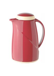 HELIOS Isolierkanne Wave 0.6L Rot, sp&uuml;lmaschinengeeignet, Thermoskanne, Rot