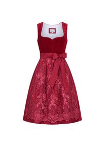 N&uuml;bler N&uuml;bler Dirndl &raquo;Midi Dirndl Kira&laquo; rot, Gr&ouml;&szlig;e 38