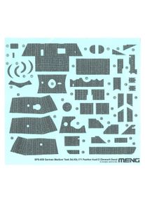 Meng-Model German Medium Tank Sd.Kfz.171 Panther Ausf.D Zimmerit Decal