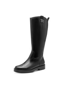 Tamaris Stiefel , Blockabsatz, Businessstiefel im klassischen Reiterlook schwarz, Gr&ouml;&szlig;e 40