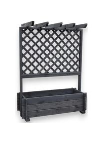 Promadino Spalier Pergola mit Pflanzkasten, BxTxH: 102x65x140 cm