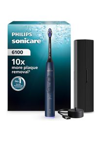 PHILIPS SONICARE Elektrische Zahnb&uuml;rste &raquo;Series 6100 HX7403/08&laquo; mit visueller Andruckkontrolle, 2 Putzprogrammen, inkl. Reiseetui