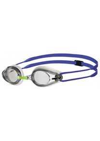 Arena Unisex Volwassen Sporen Heldere Zwembril (Wit/helder/blauw)