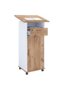 Vcm Stehpult &raquo;Holz Stehpult Rednerpult Stehtisch Rollen Melta T&laquo; 1 Stk. tlg.