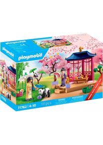 Playmobil Konstruktions-Spielset &raquo;Asiatischer Garten mit Pandaf&uuml;tterung (71762), Playmobil My Life&laquo; Made in Europe